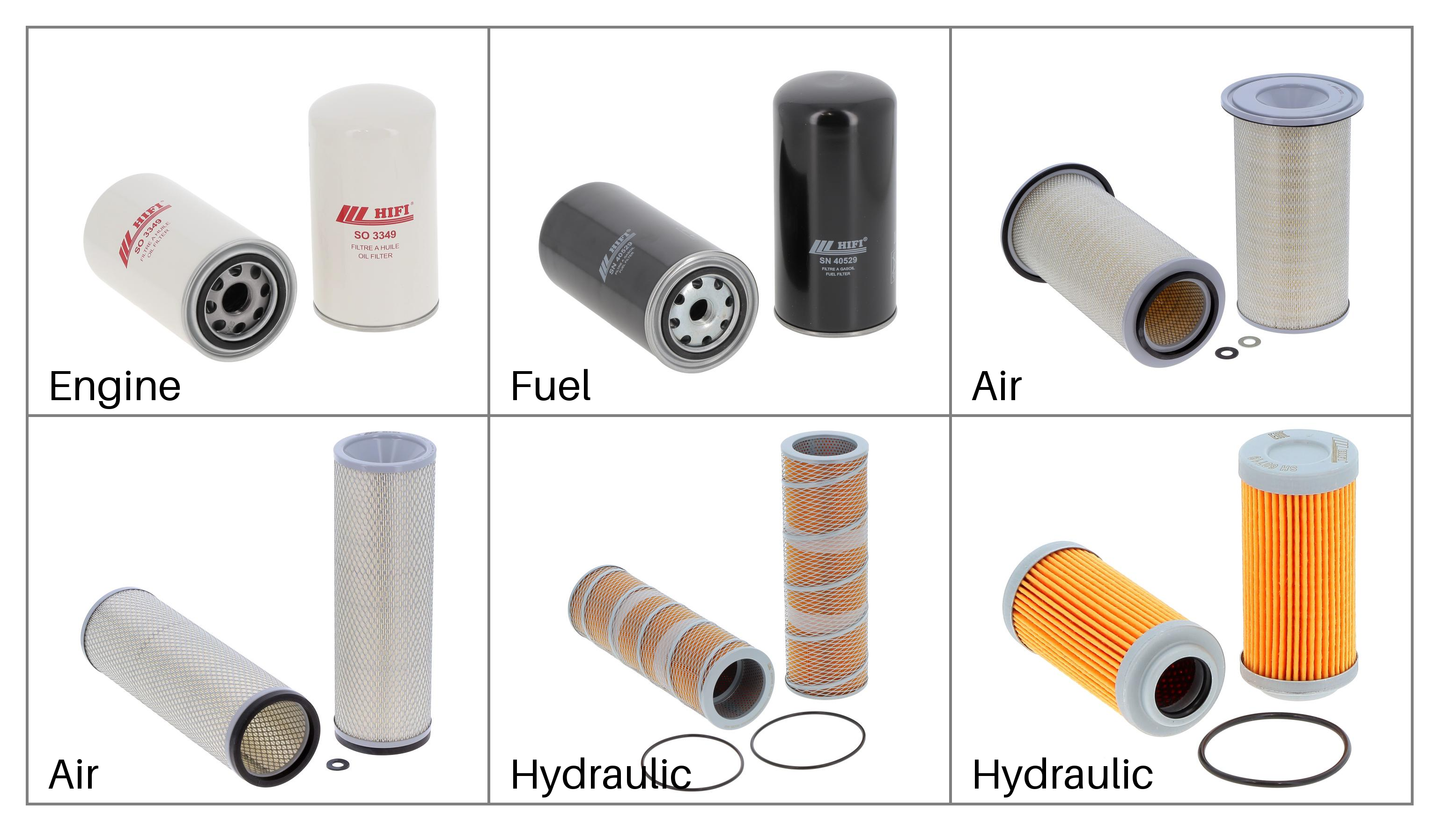 Daewoo / Doosan Solar 175LC-V SL175LC-V | Filter Kit