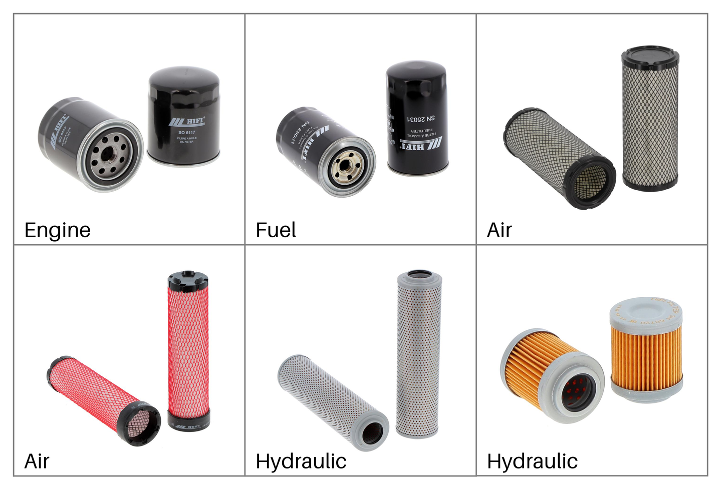 Hitachi Zaxis ZX60USB-3 | Filter Kit
