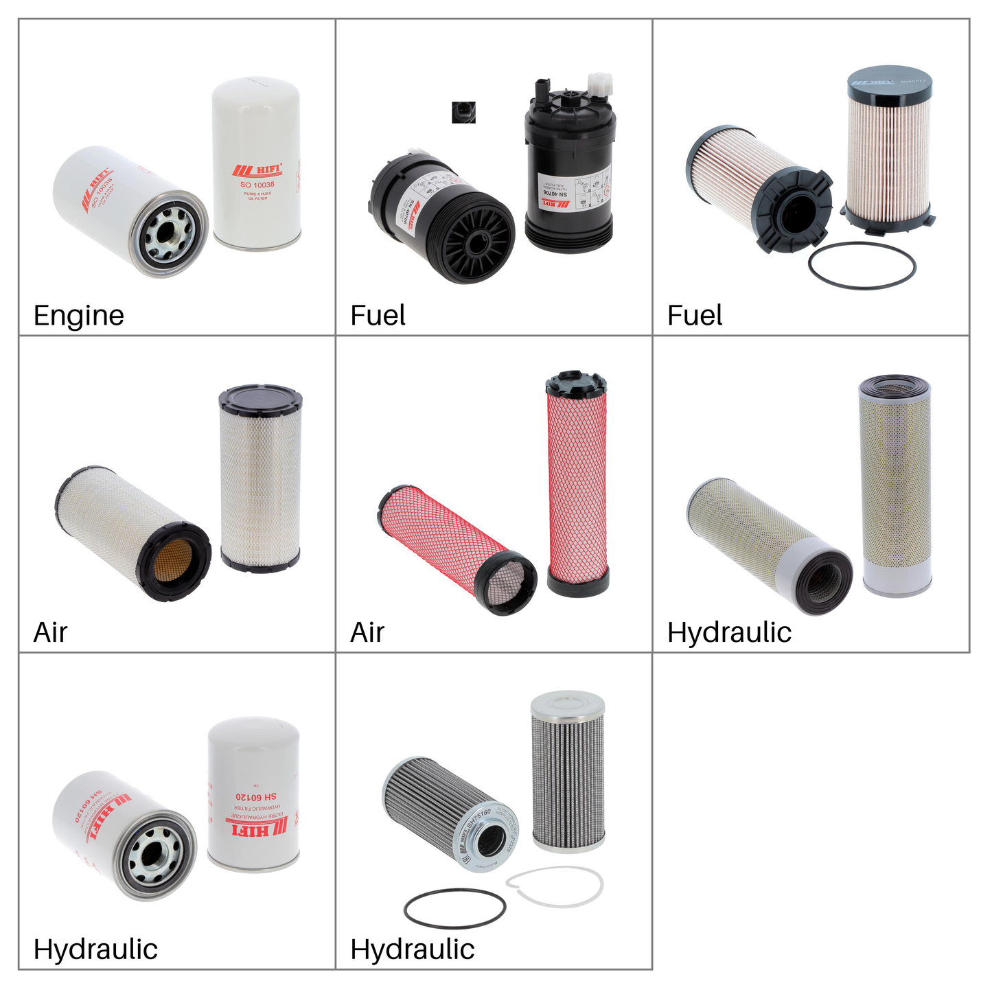 Hyundai HX140A HX140AL | Filter Kit