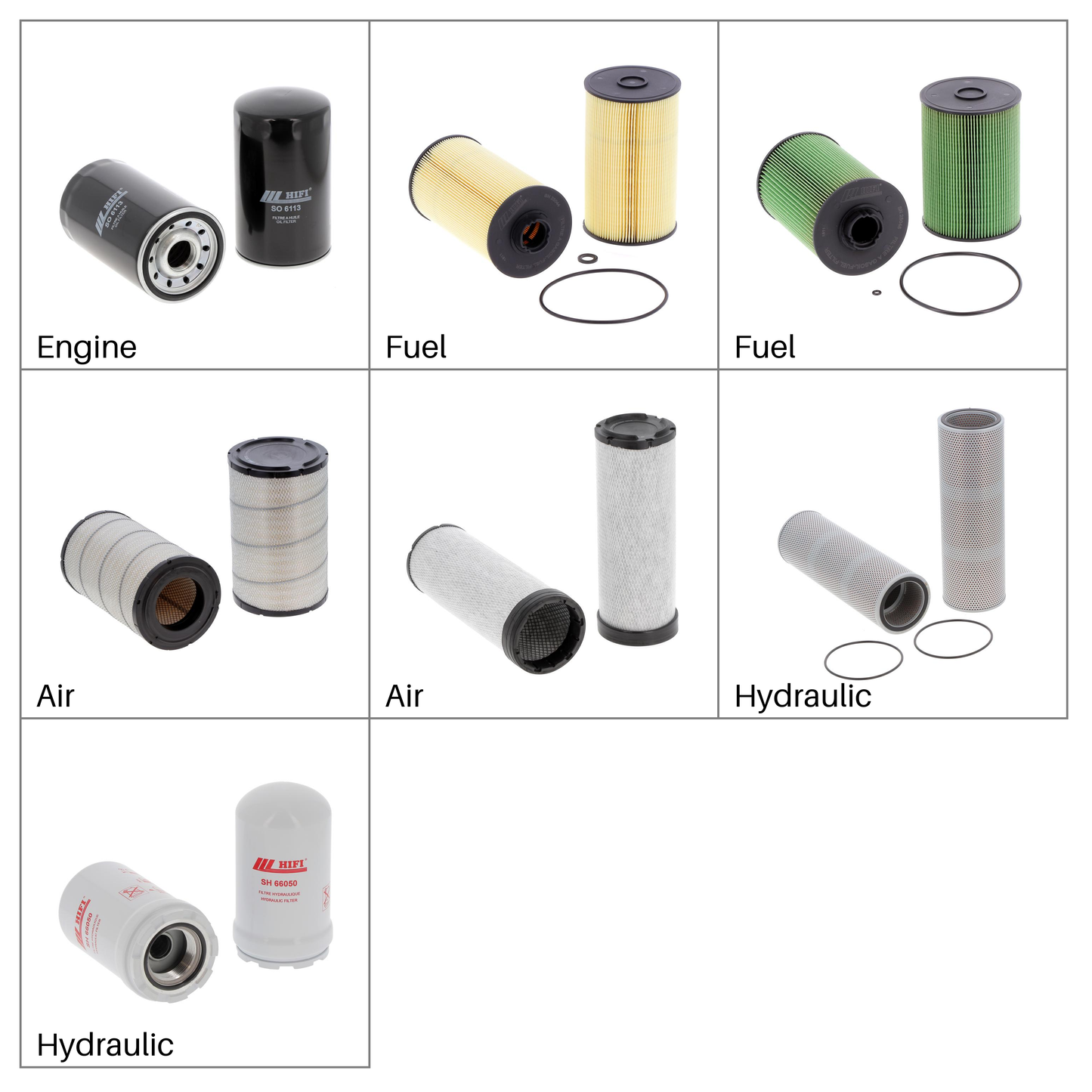 Case CX245D SR 2016-2022 | Filter Kit