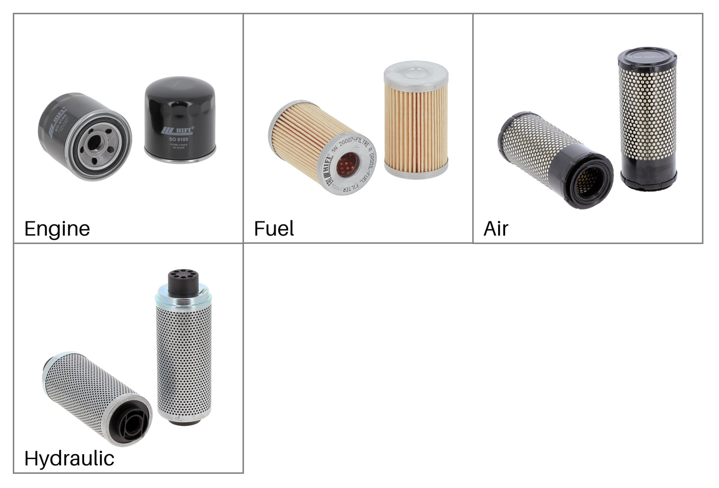 Kubota KX61-3 | Filter Kit