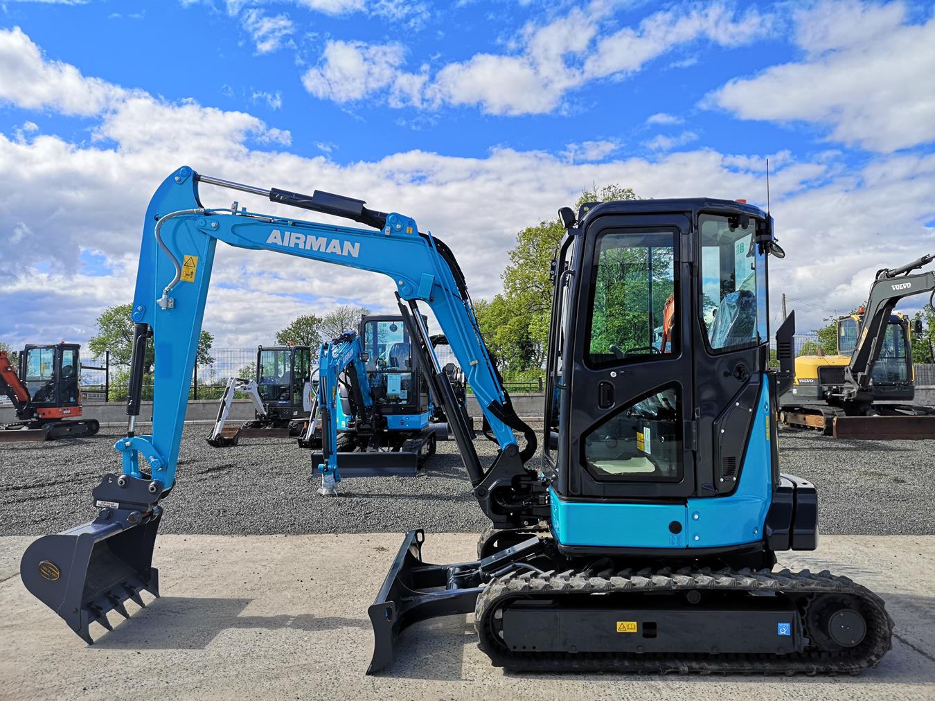 Airman AX38u-7 | New 2025 4 ton Mini Excavator