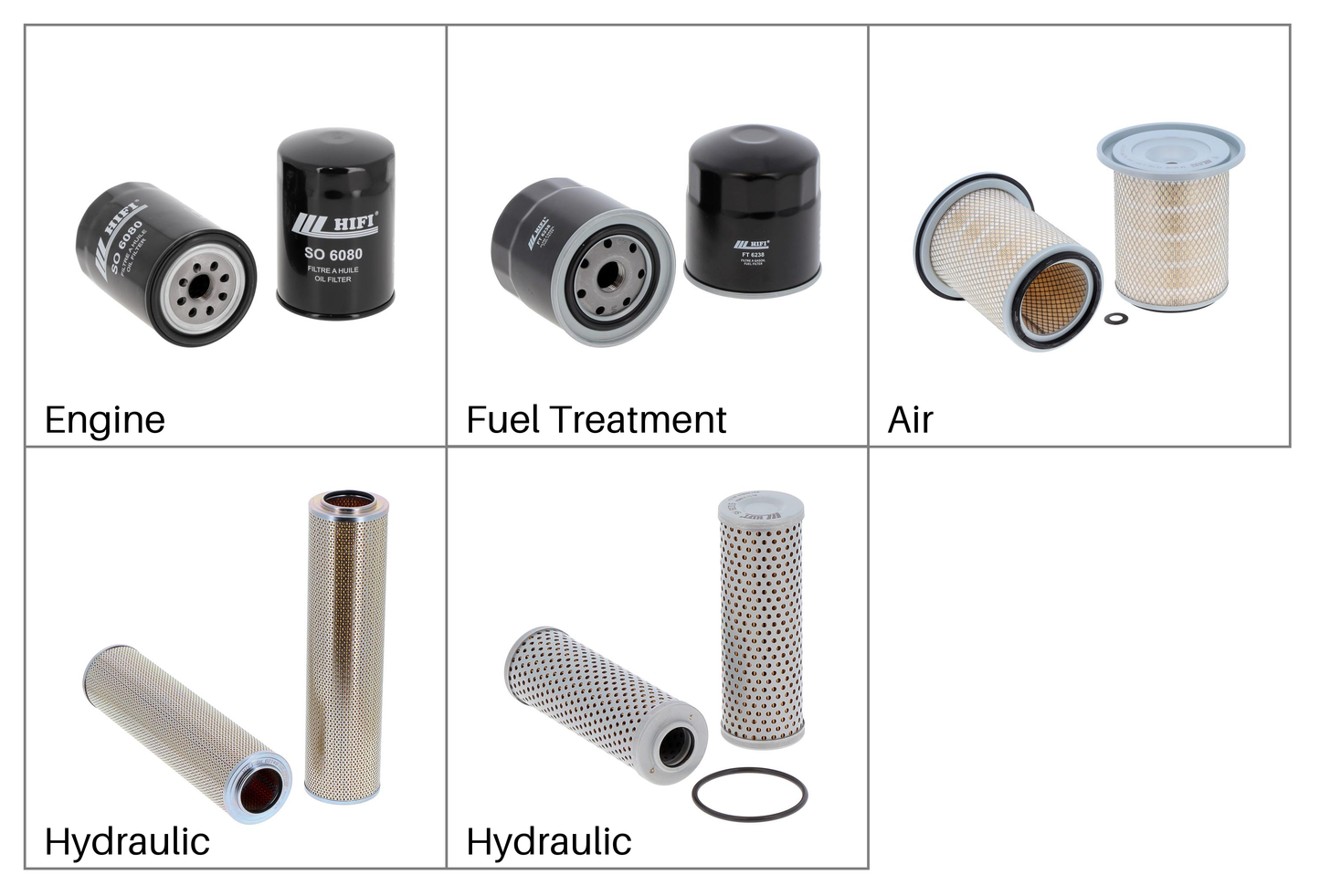 Hitachi EX120-2 | Filter Kit