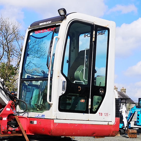 Takeuchi TB Excavator Cab Glass | TB