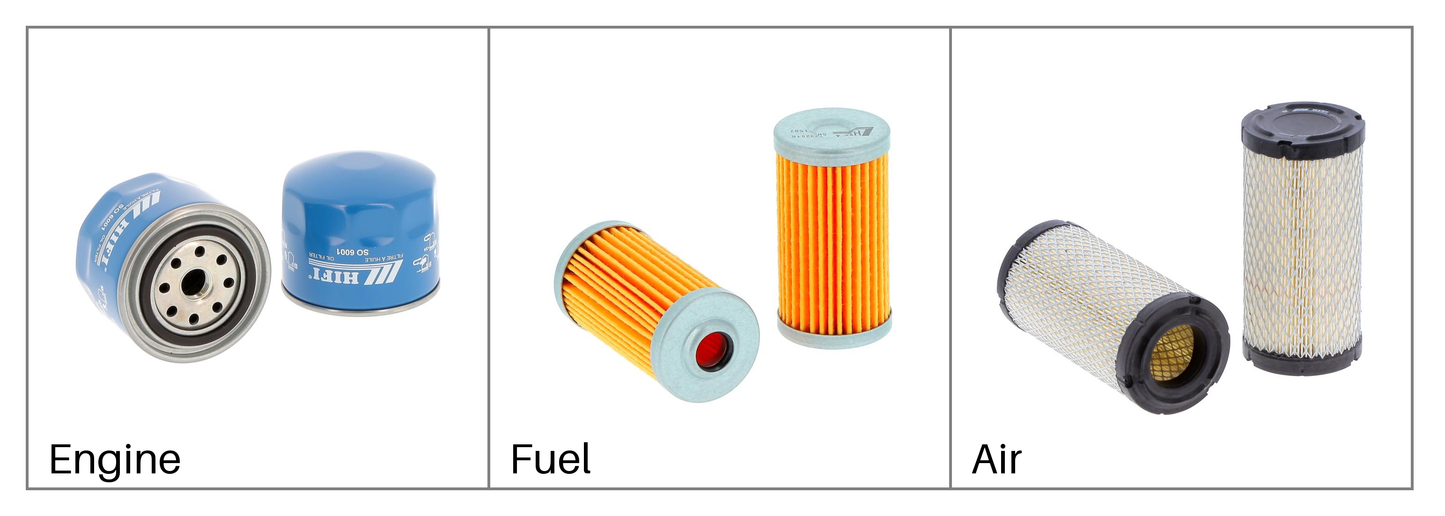 Case CX18B Series 2 | 500 hour Filter Kit
