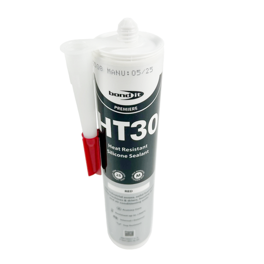 Tube of bond-it HT30 Heat Resistant Silicone Sealant on a white background