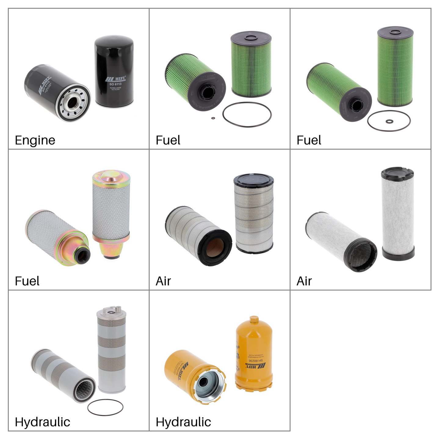 Hitachi ZX300-5 ZX300LC-5 | Filter Kit