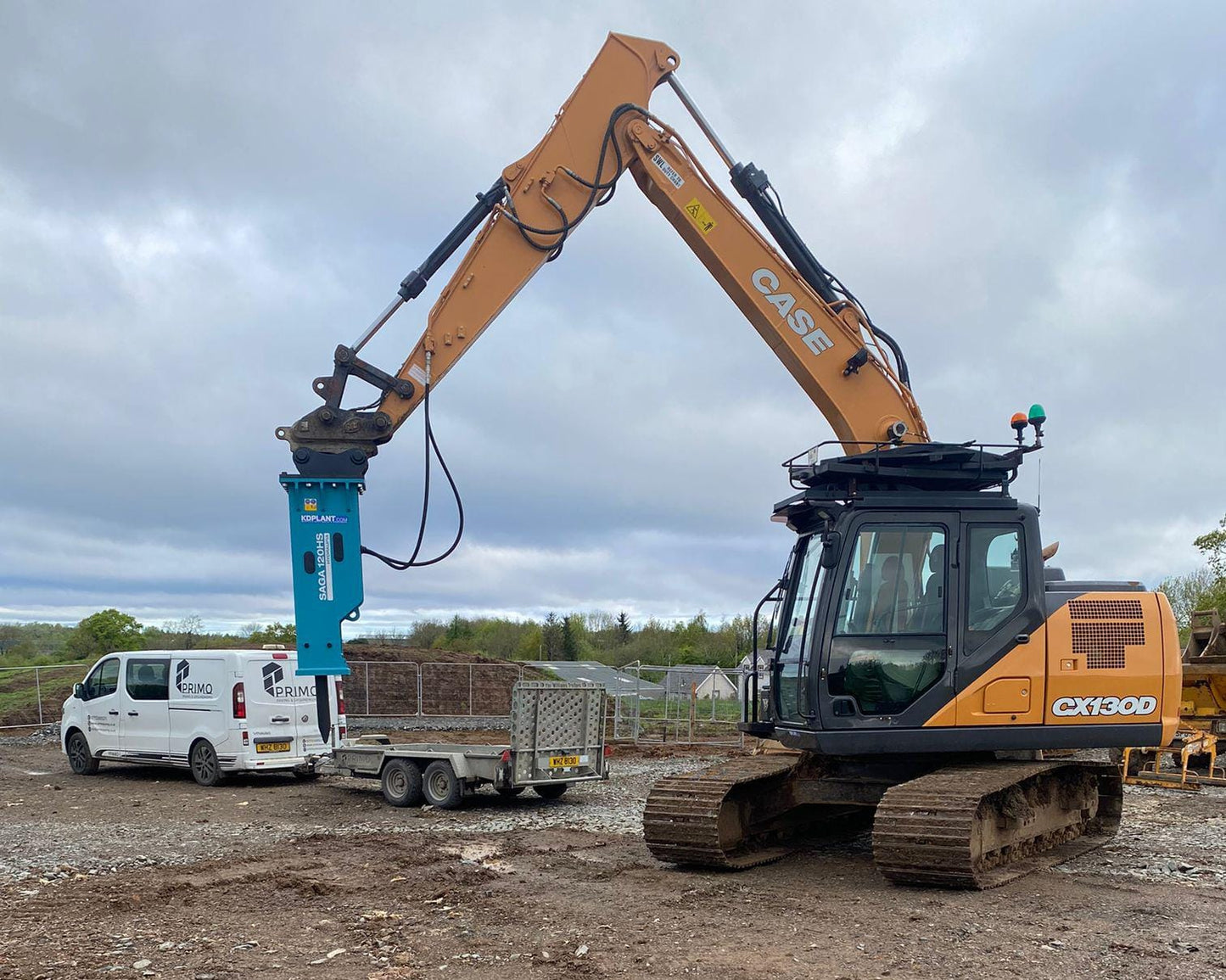 MSB 120HS Rock Hammer | 11-16 ton Excavators