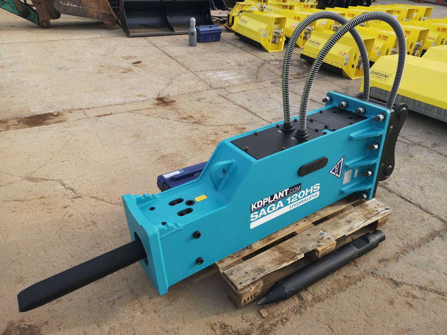 MSB 120HS Rock Hammer | 11-16 ton Excavators