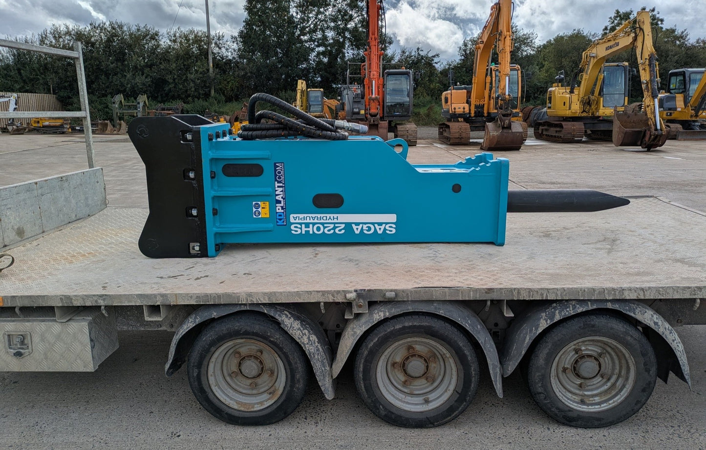 MSB 220HS Rock Hammer | 18-28 ton Excavators