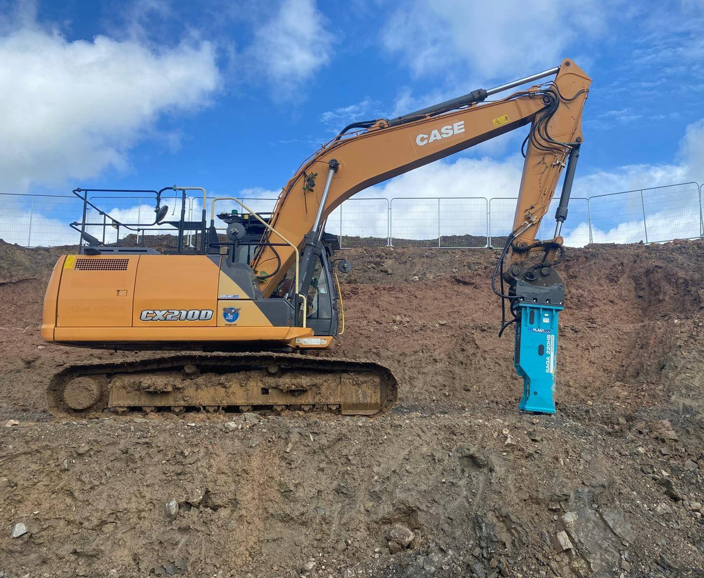 MSB 220HS Rock Hammer | 18-28 ton Excavators