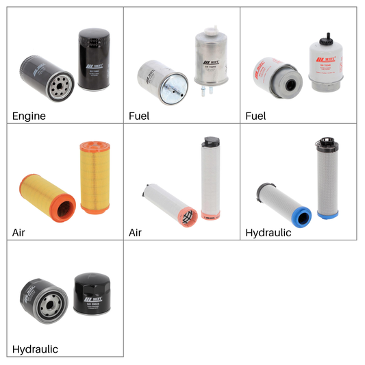 JCB 535-140 Loadall (Turbo, 2005-2012) | Filter Kit