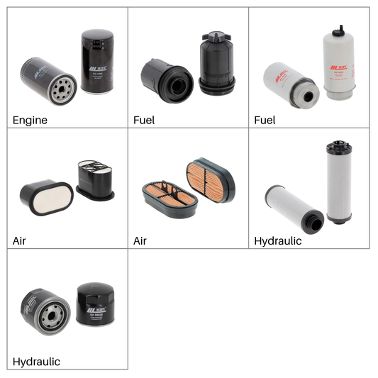 JCB TM320 TM320S | Kit de filtros