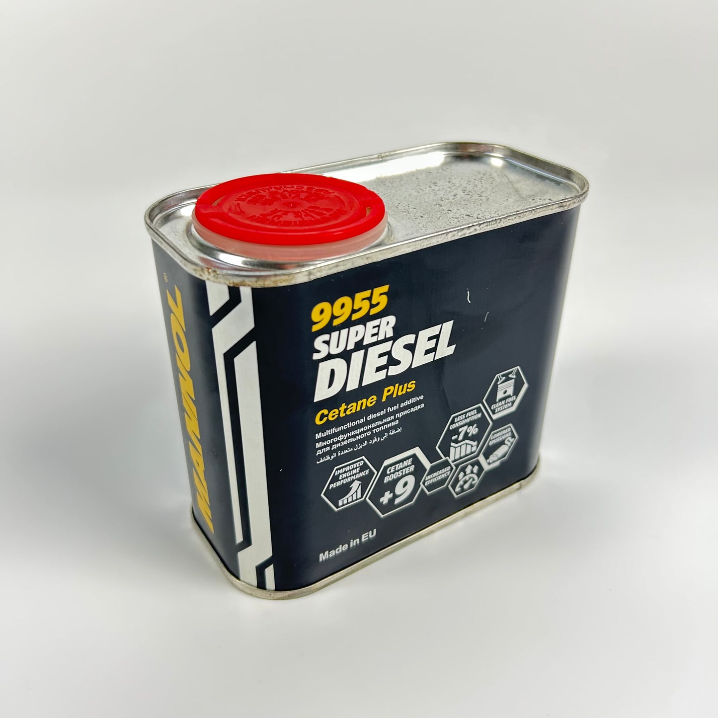 MANNOL 9955 Super Diesel Cetane Plus – Cetane Booster for Excavators & Heavy Machinery