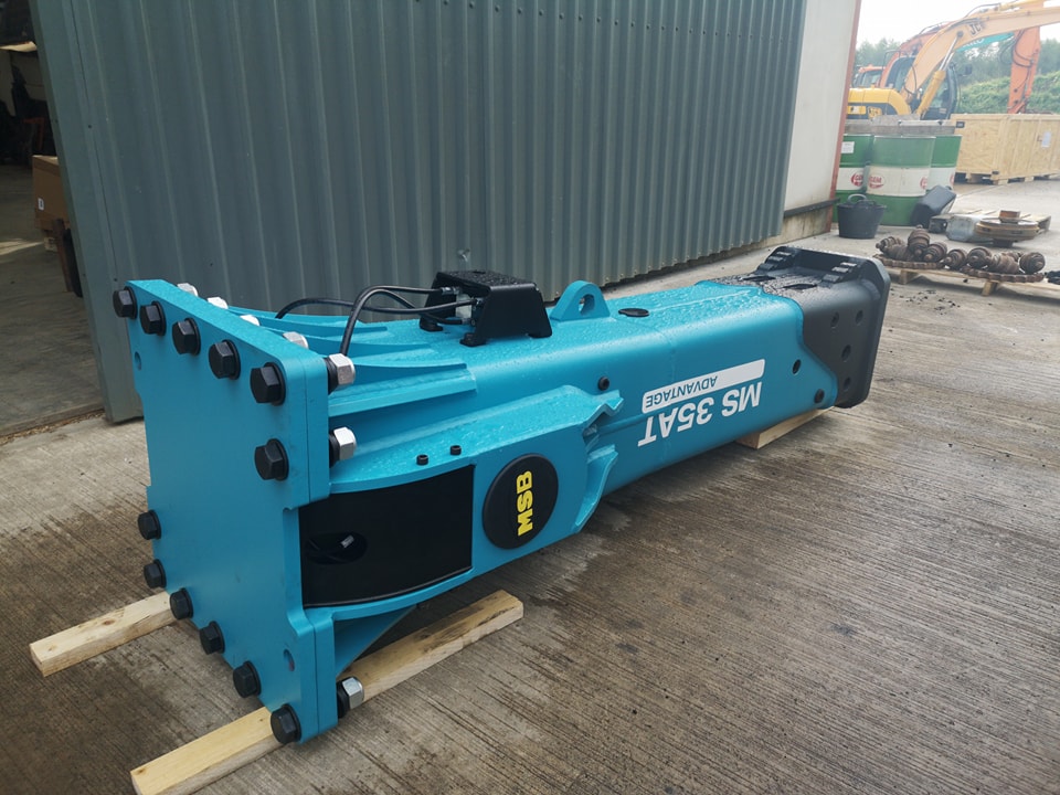 MSB MS35AT Rock Hammer | 35+ ton Excavators