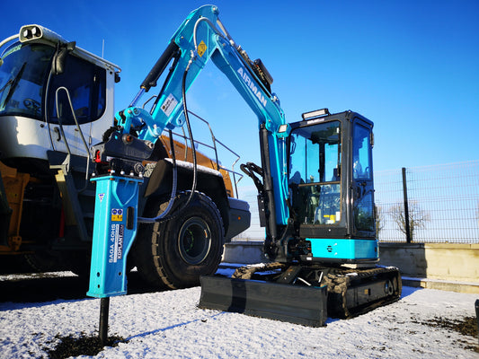 MSB 40HS Rock Hammer | 2.9-4 ton Excavators