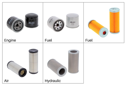 Takeuchi TB125 | Kit de filtros