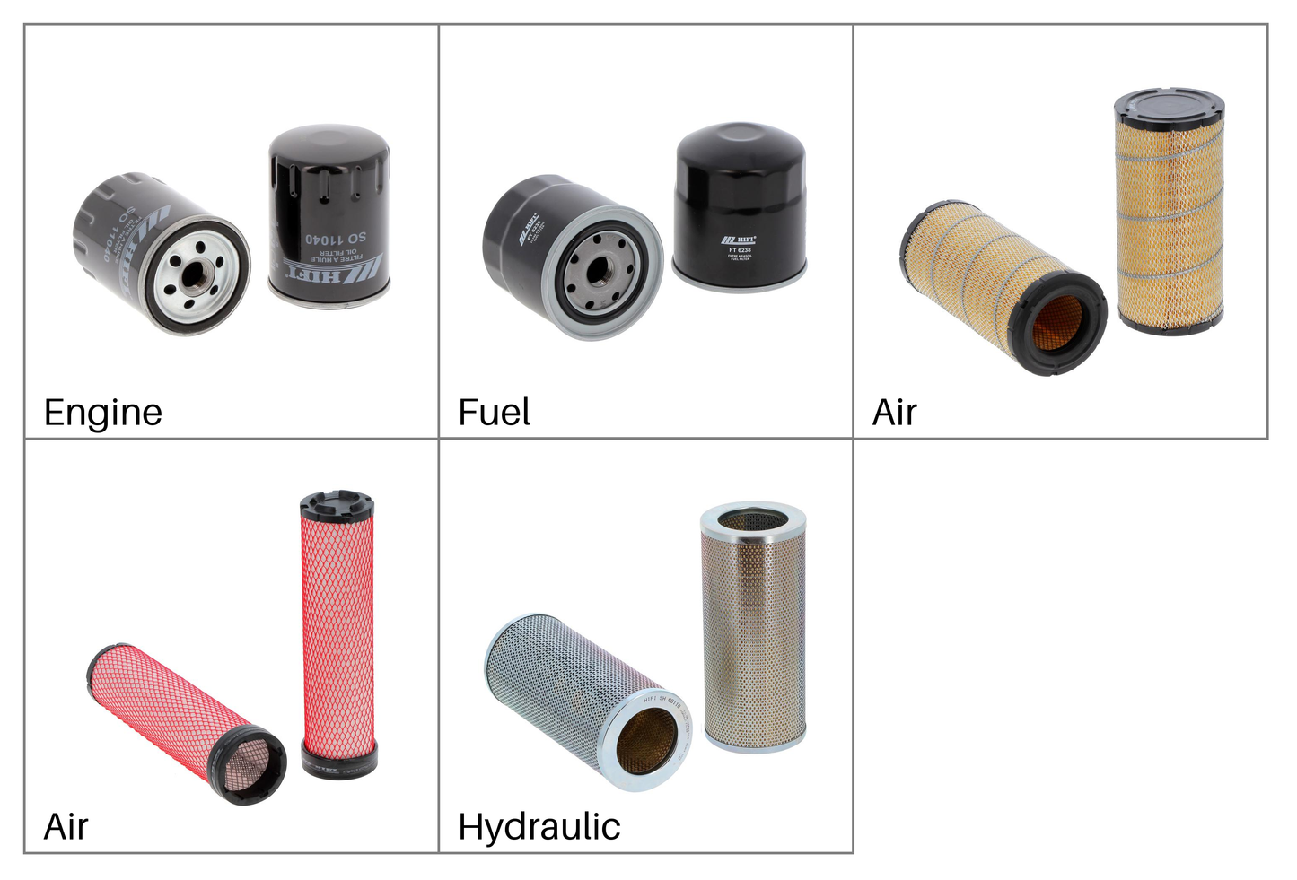 Komatsu PC130-7 PC130-7K | Filter Kit
