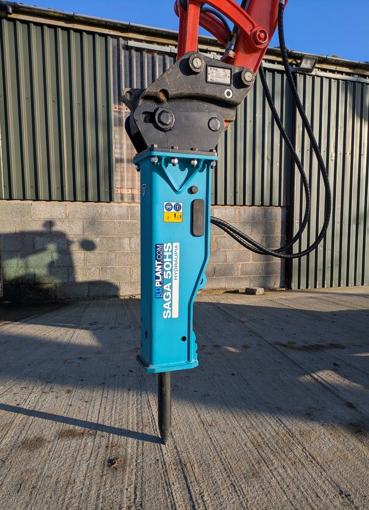 MSB 50HS Rock Hammer | 4-6.5 ton Excavators