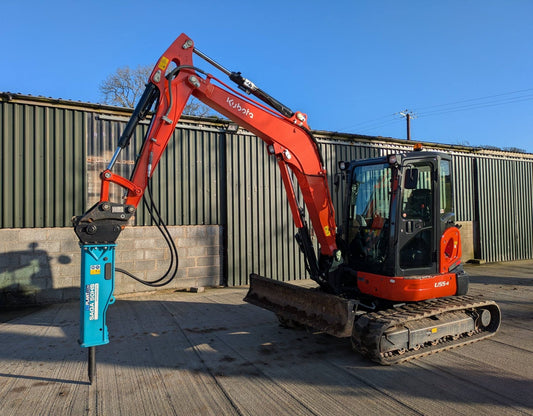 MSB 50HS Rock Hammer | 4-6.5 ton Excavators