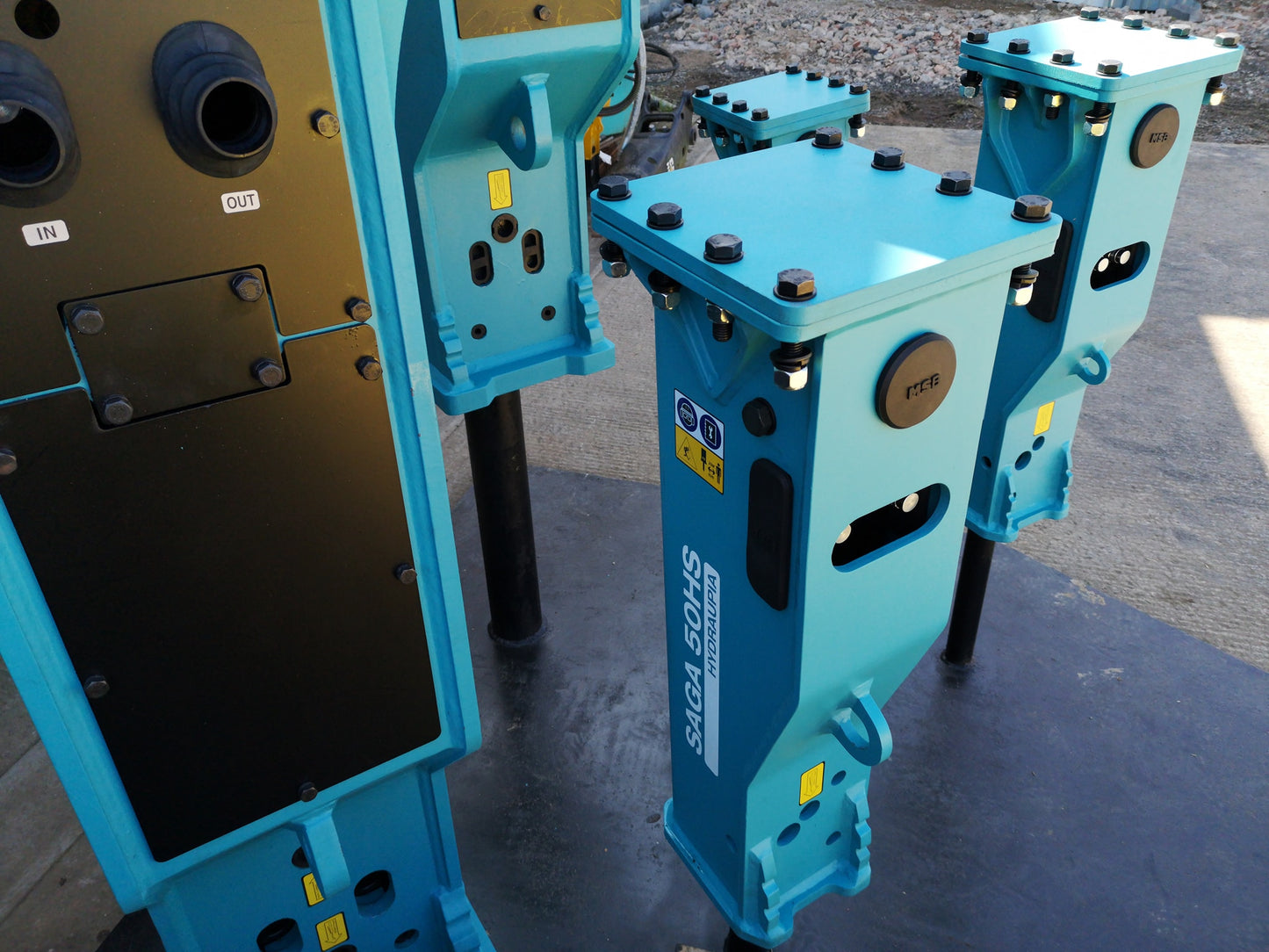 MSB 50HS Rock Hammer | 4-6.5 ton Excavators