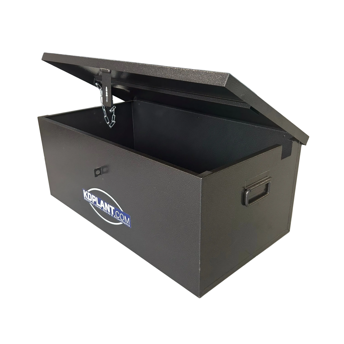 Small Lockable Steel Storage Box – Rugged Portable Site Chest