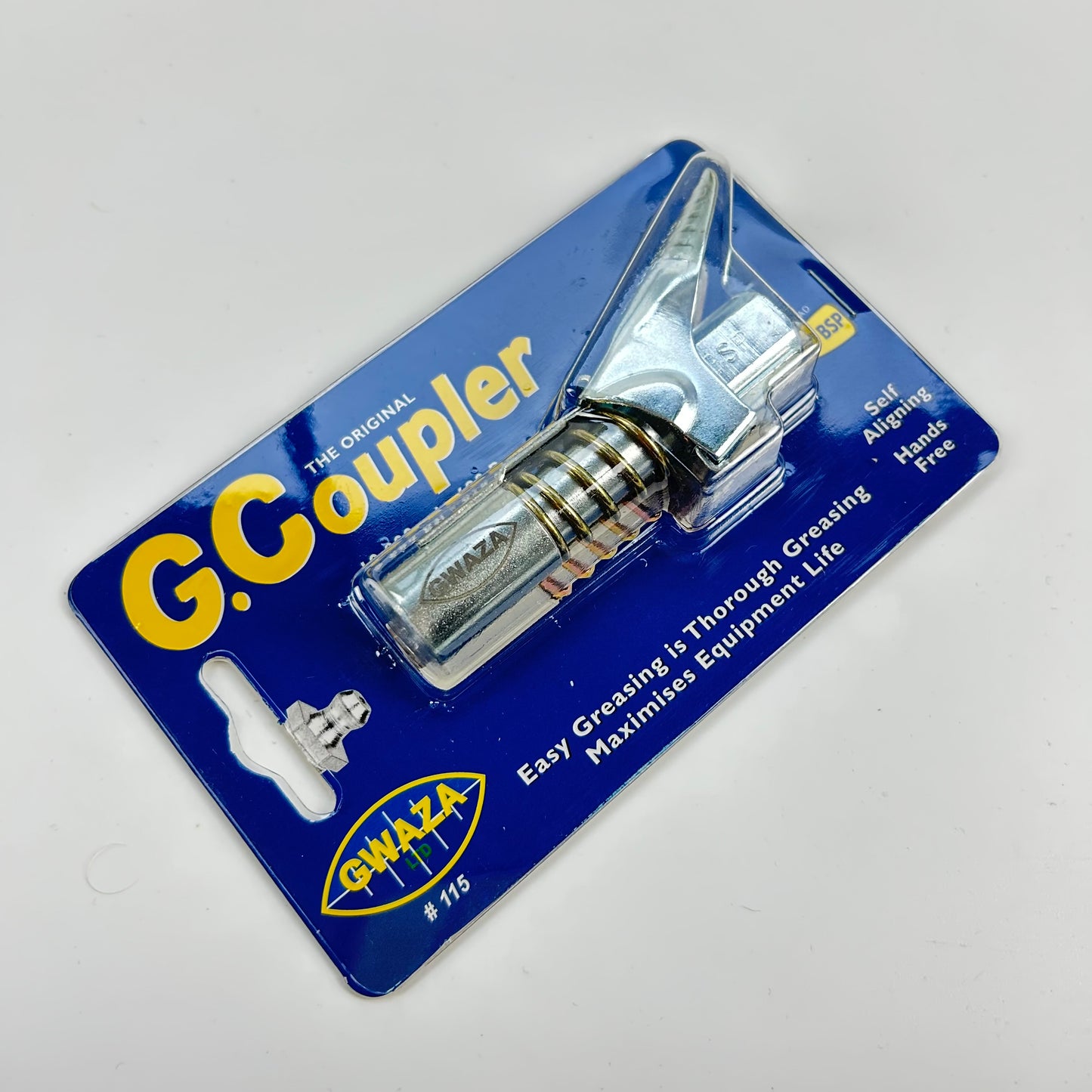 Grease Gun Coupler |  ⅛” BSP G-Coupler