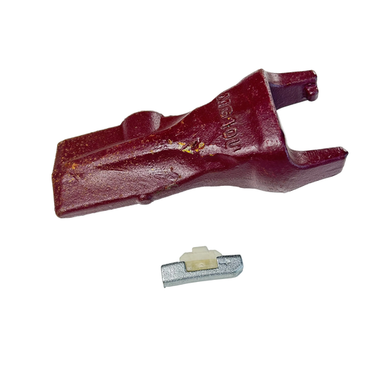 Bucket Tooth Kingmet 10U with Retaining Clip