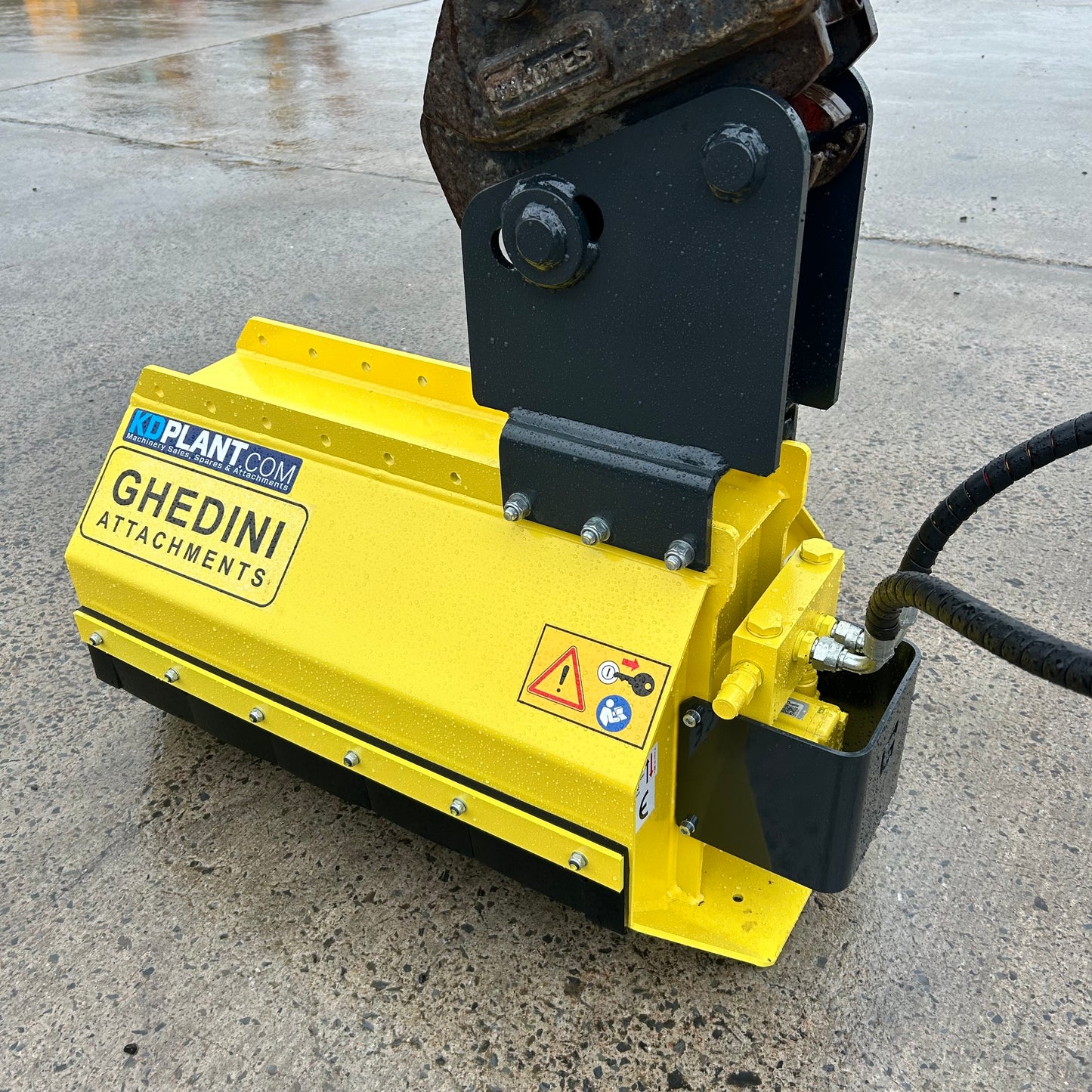 Flail Mulcher for 1-3 ton Excavator | Ghedini DA 56