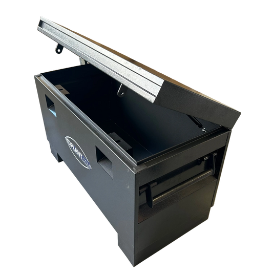Medium Lockable Steel Storage Box – Rugged Portable Site Chest