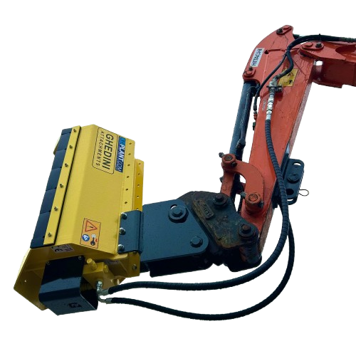 Flail Mulcher for 1-3 ton Excavator | Ghedini DA 56