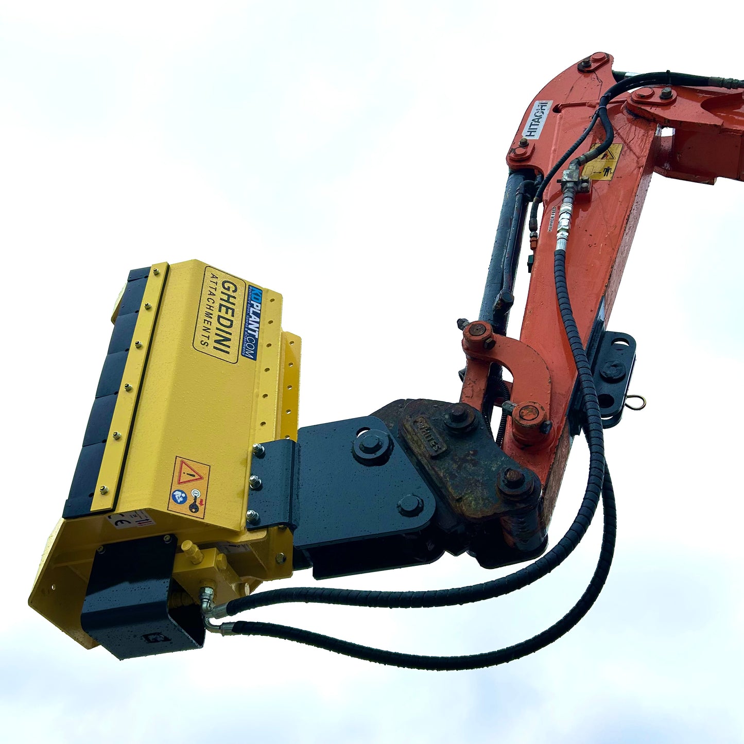 Flail Mulcher for 1-3 ton Excavator | Ghedini DA 56