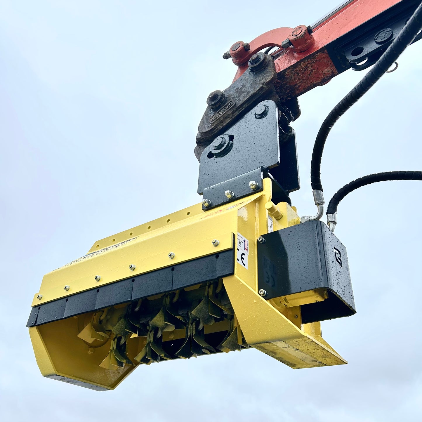 Flail Mulcher for 1-3 ton Excavator | Ghedini DA 56
