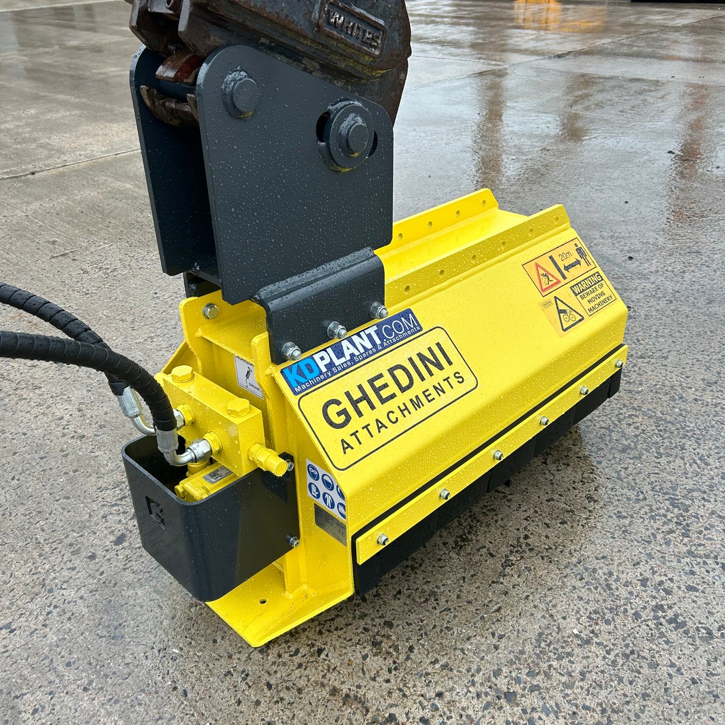Flail Mulcher for 1-3 ton Excavator | Ghedini DA 56