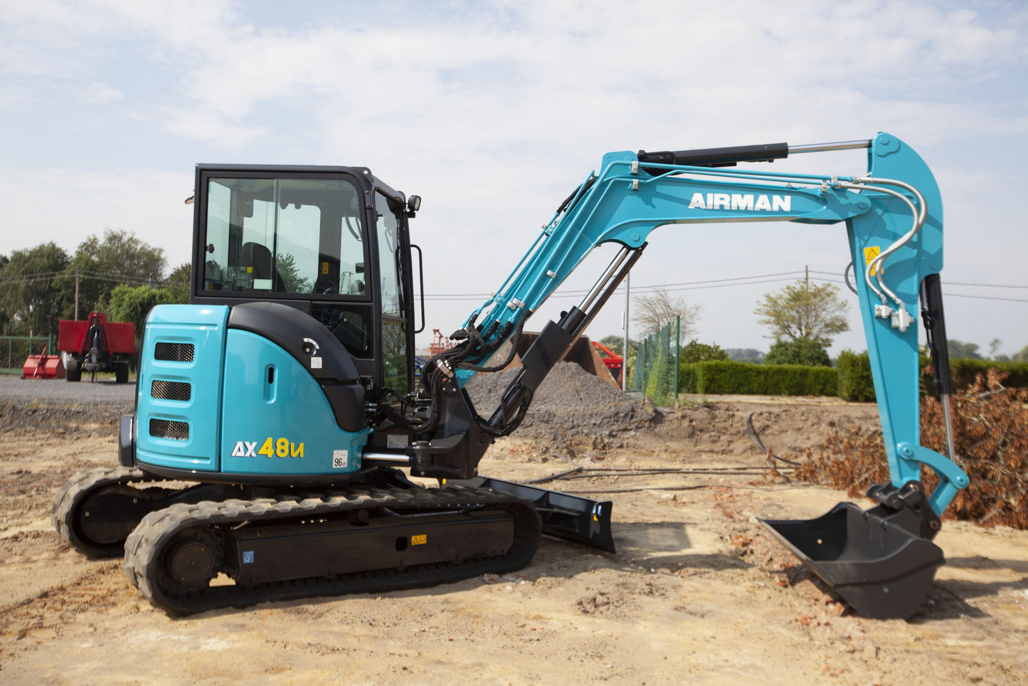 Hitachi Airman AX48u-7 | Neuer 4,8-Tonnen-Minibagger