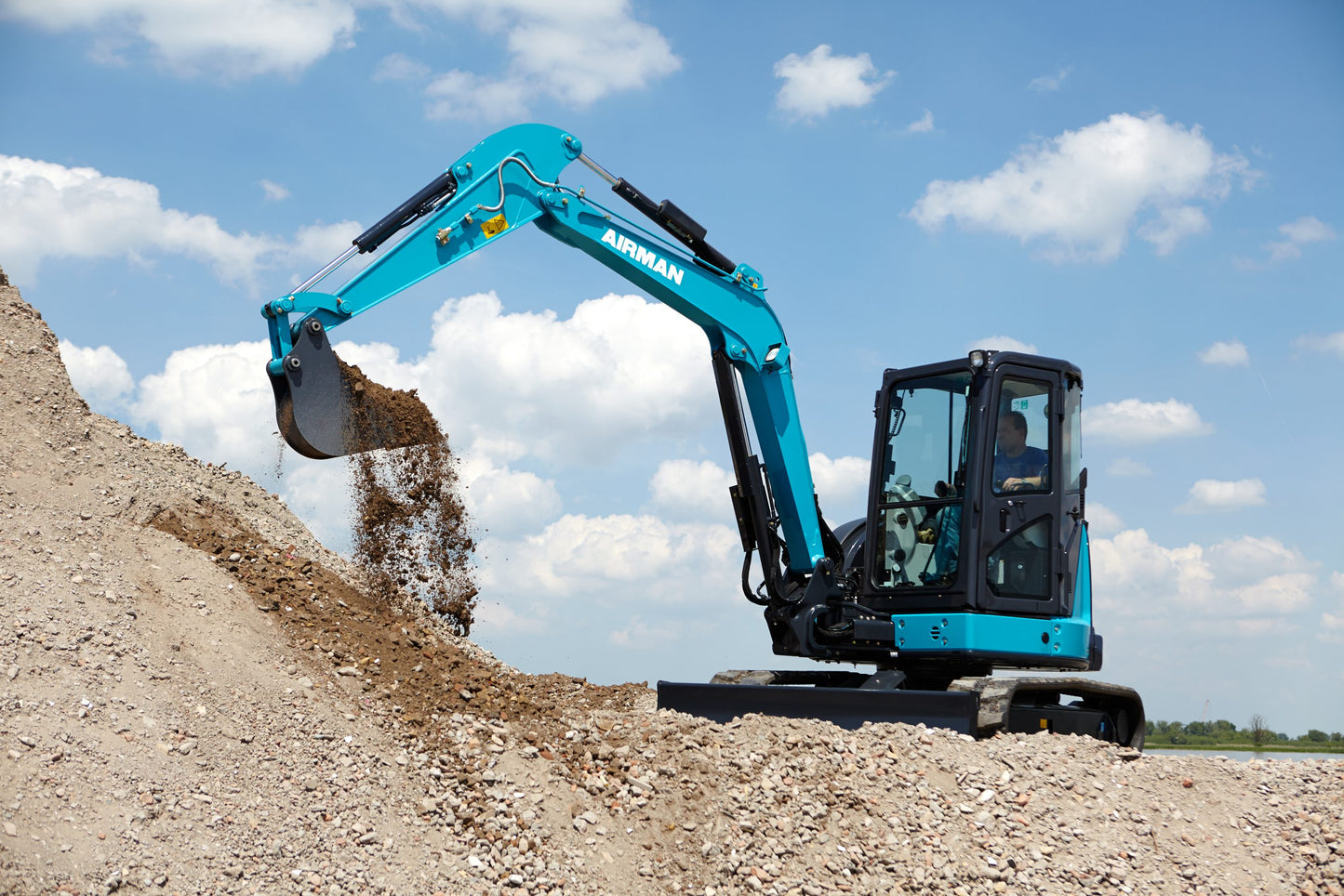 Hitachi Airman AX55u-7 | Neuer 5-Tonnen-Minibagger