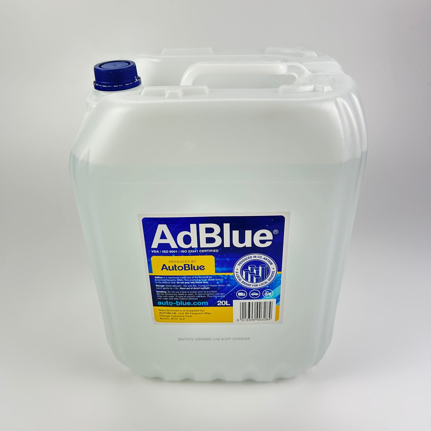 AdBlue 20 Litre Drum