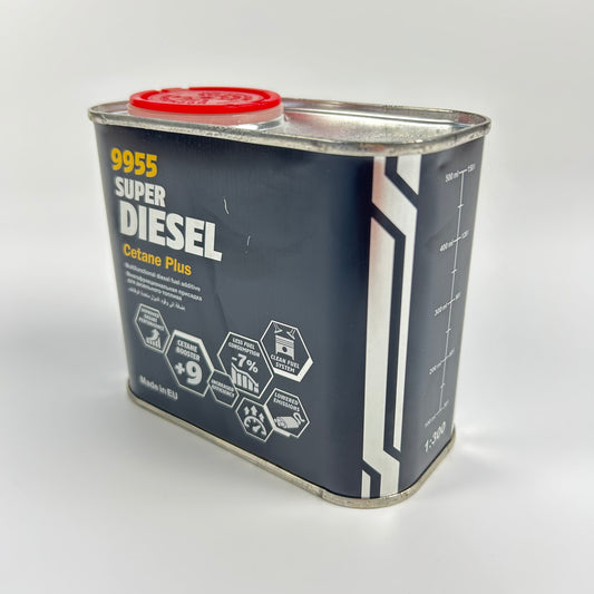MANNOL 9955 Super Diesel Cetane Plus – Cetane Booster for Excavators & Heavy Machinery