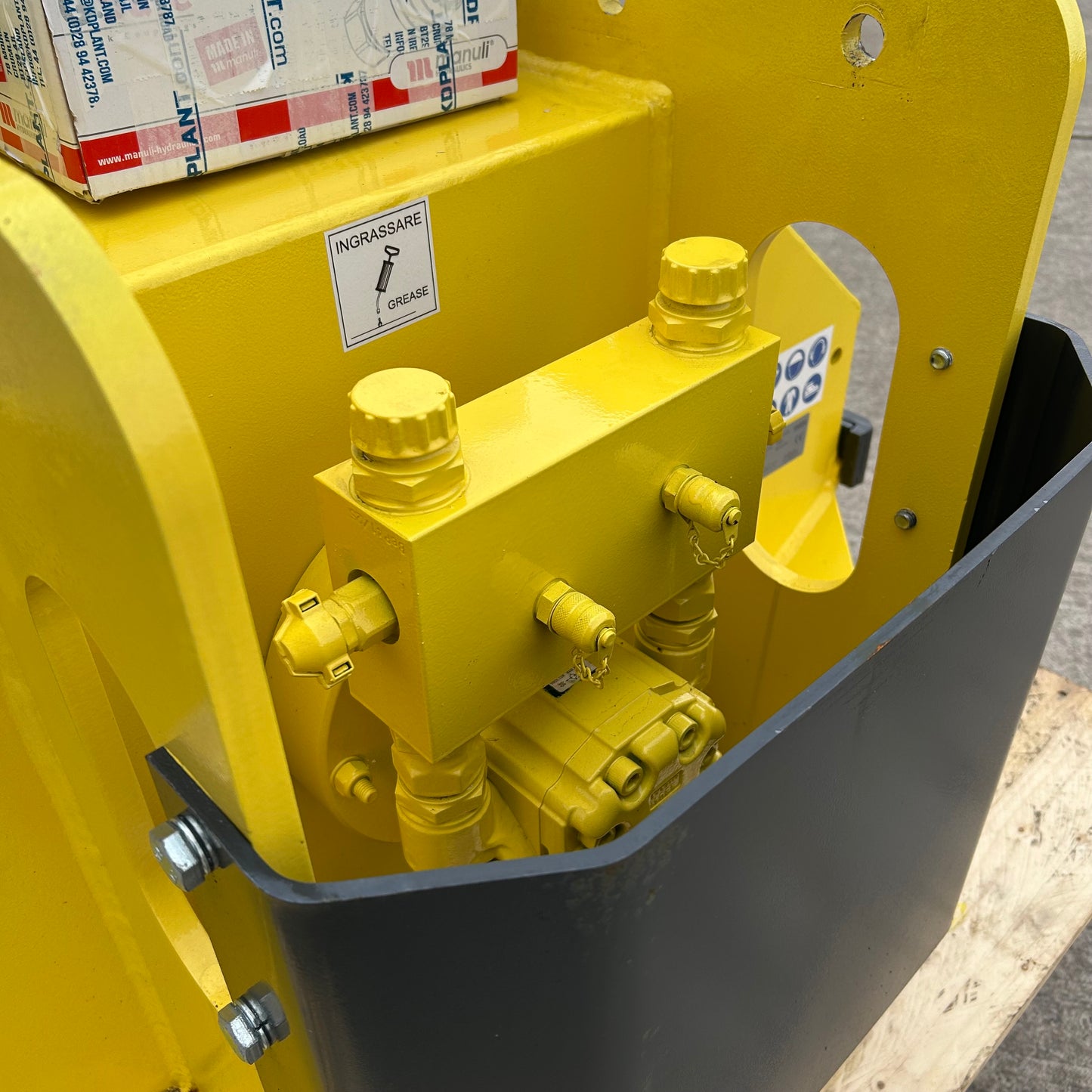 Flail Mulcher for 10-15 ton Excavator | Ghedini DK 13