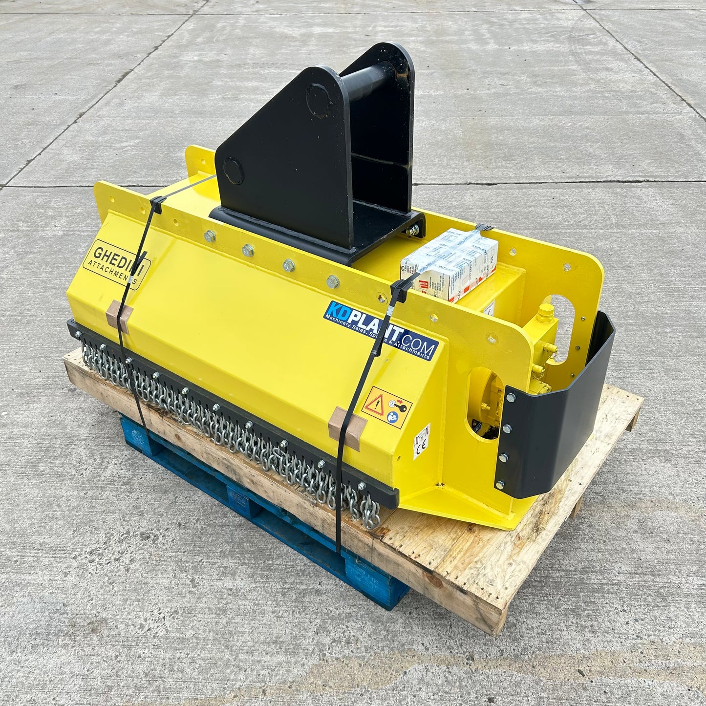 Flail Mulcher for 10-15 ton Excavator | Ghedini DK 13