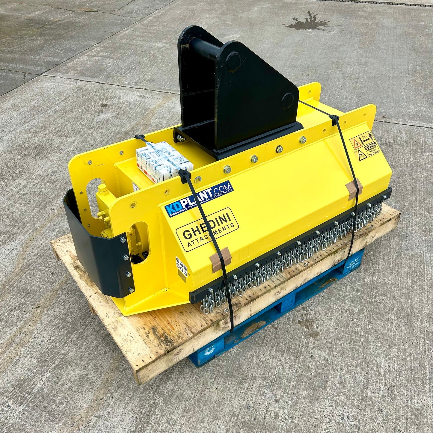 Flail Mulcher for 10-15 ton Excavator | Ghedini DK 13