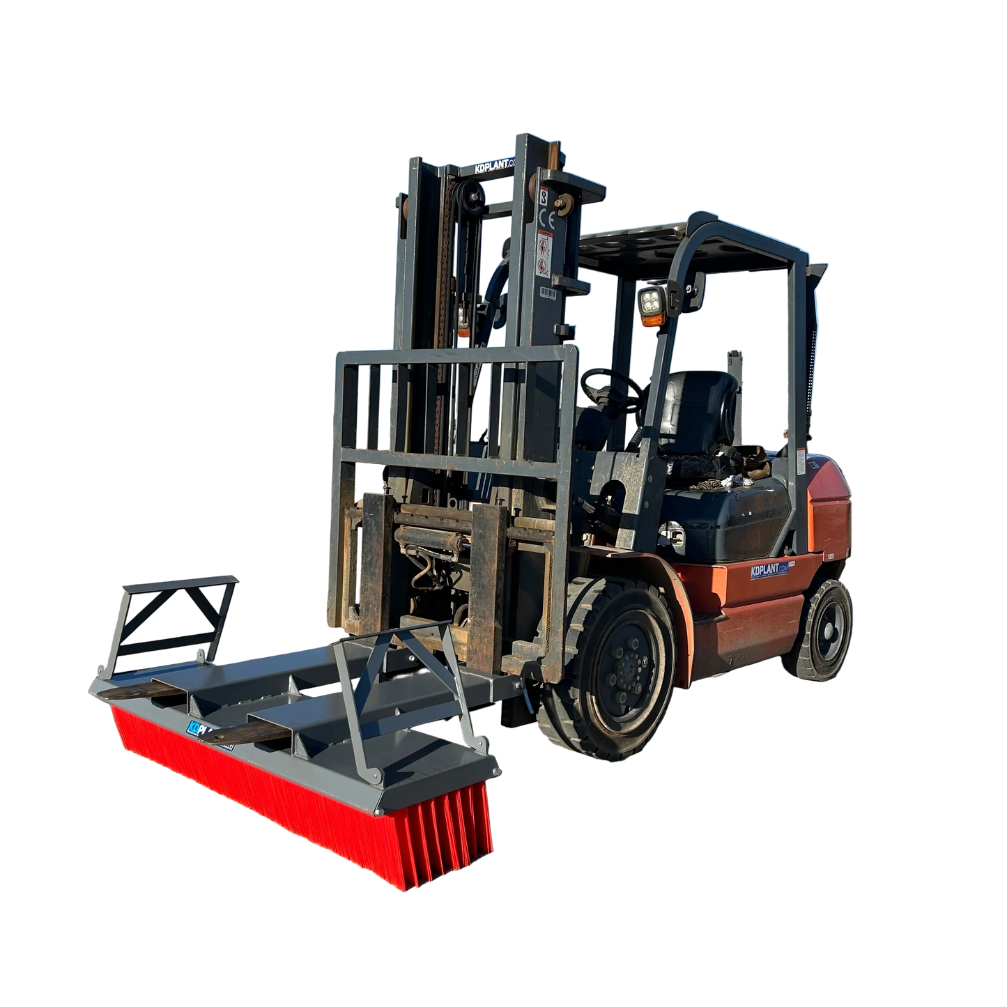 Forklift Yard Brush | 5ft