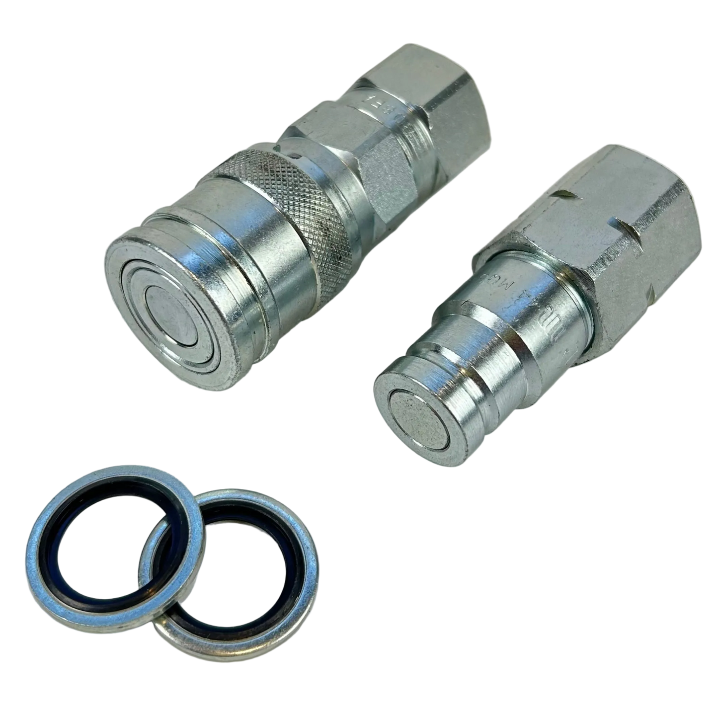 1/2" Schnellverschlusskupplung M/F Set | Flat Face