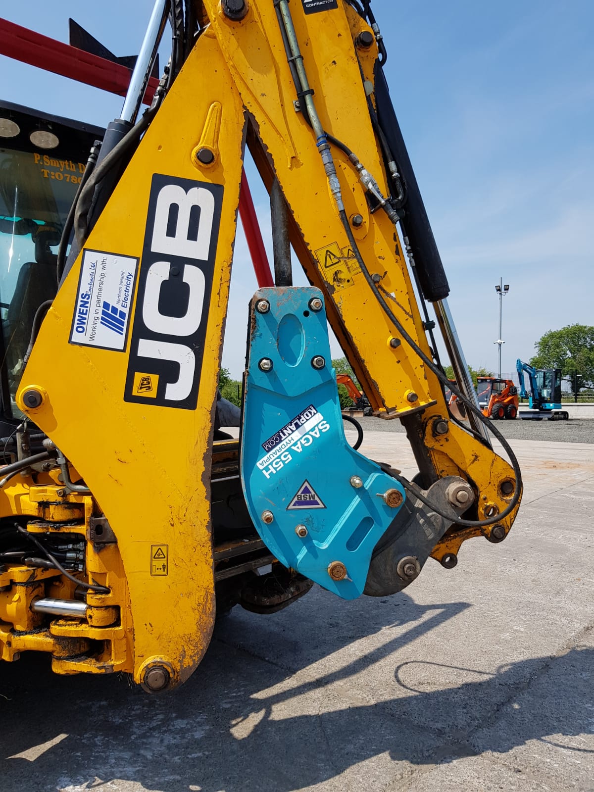 MSB 55H Backhoe Rock Hammer