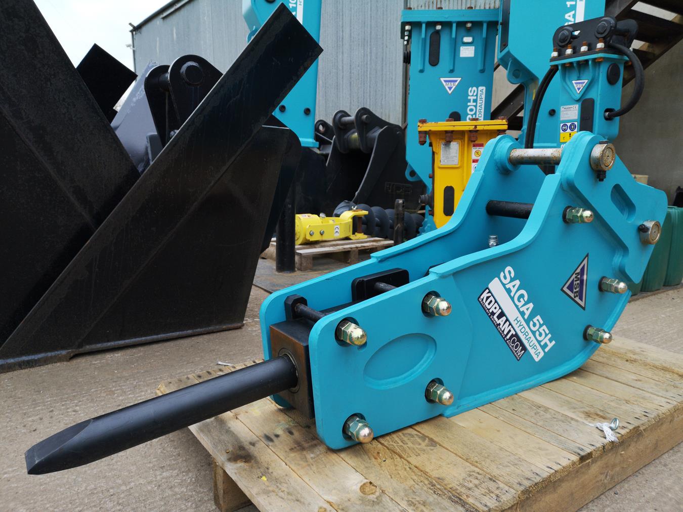 MSB 55H Backhoe Rock Hammer