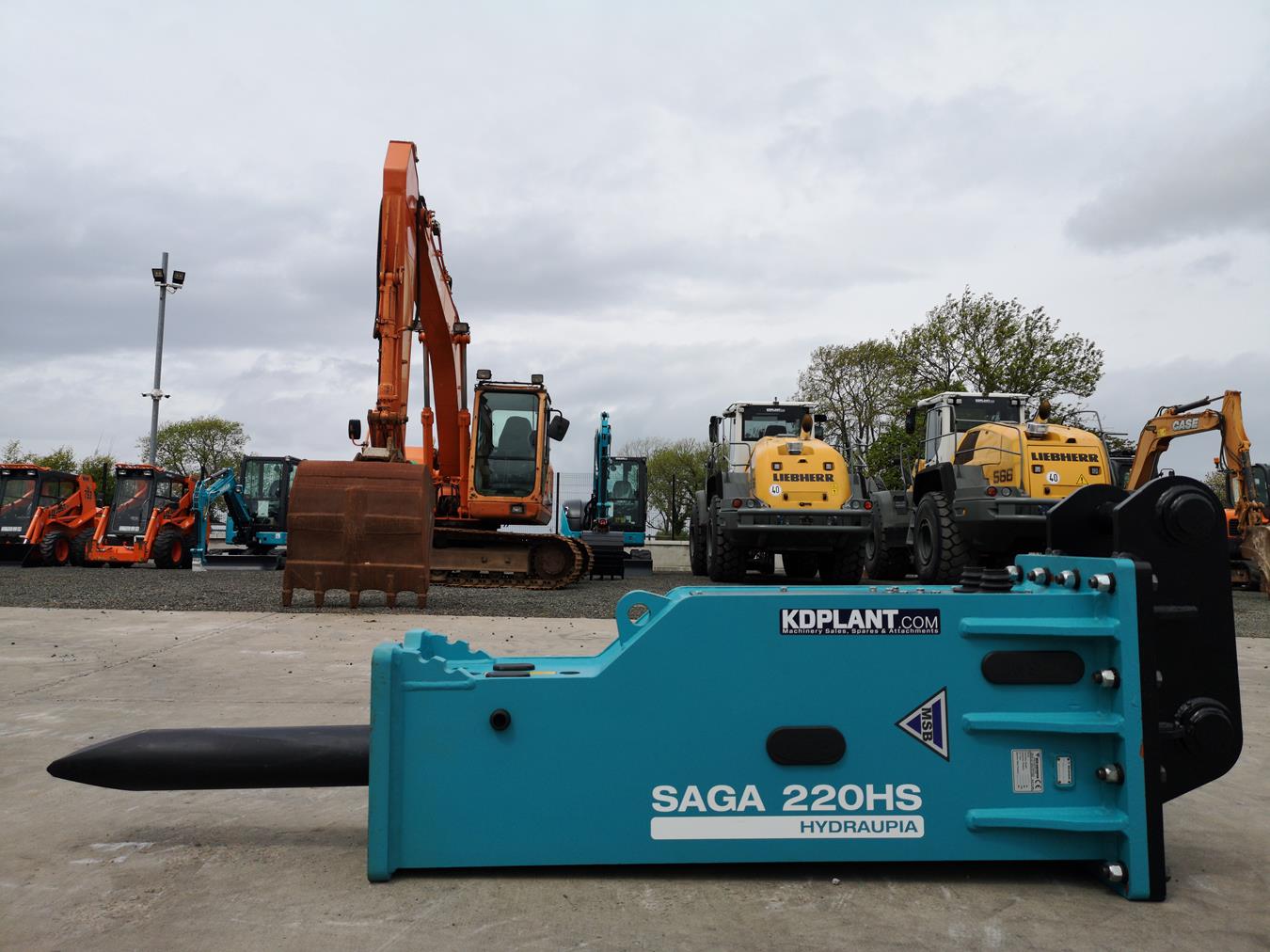 MSB 220HS Rock Hammer | 18-28 ton Excavators