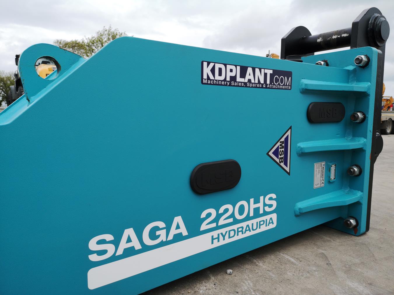 MSB 220HS Rock Hammer | 18-28 ton Excavators