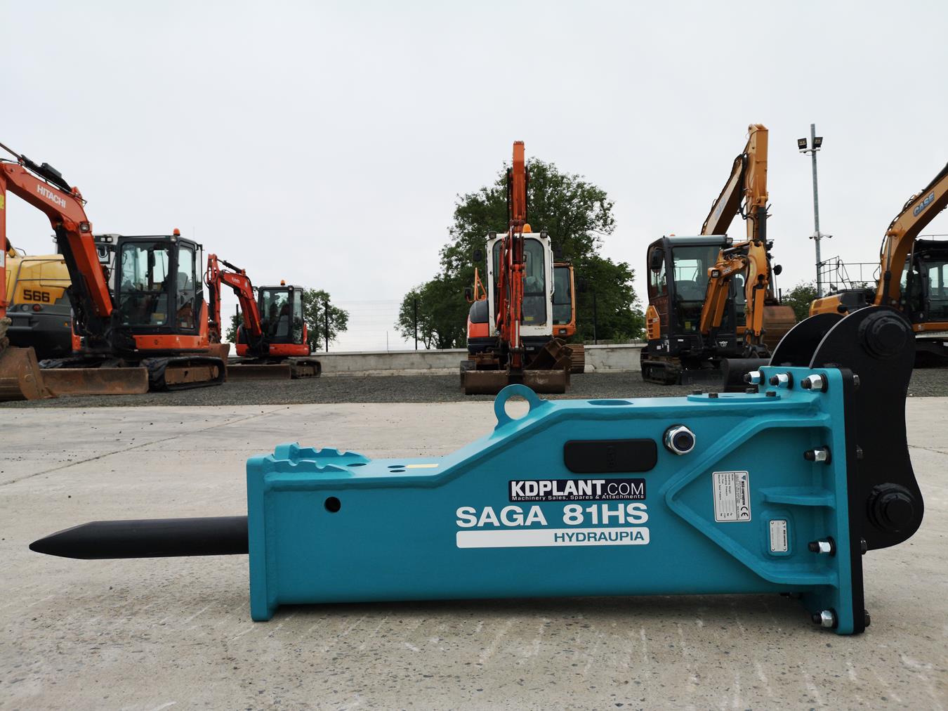 MSB 81HS Rock Hammer | 6-9 ton Excavators