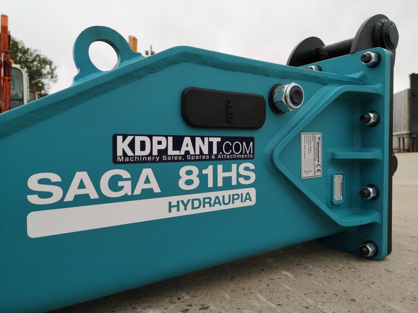 MSB 81HS Rock Hammer | 6-9 ton Excavators