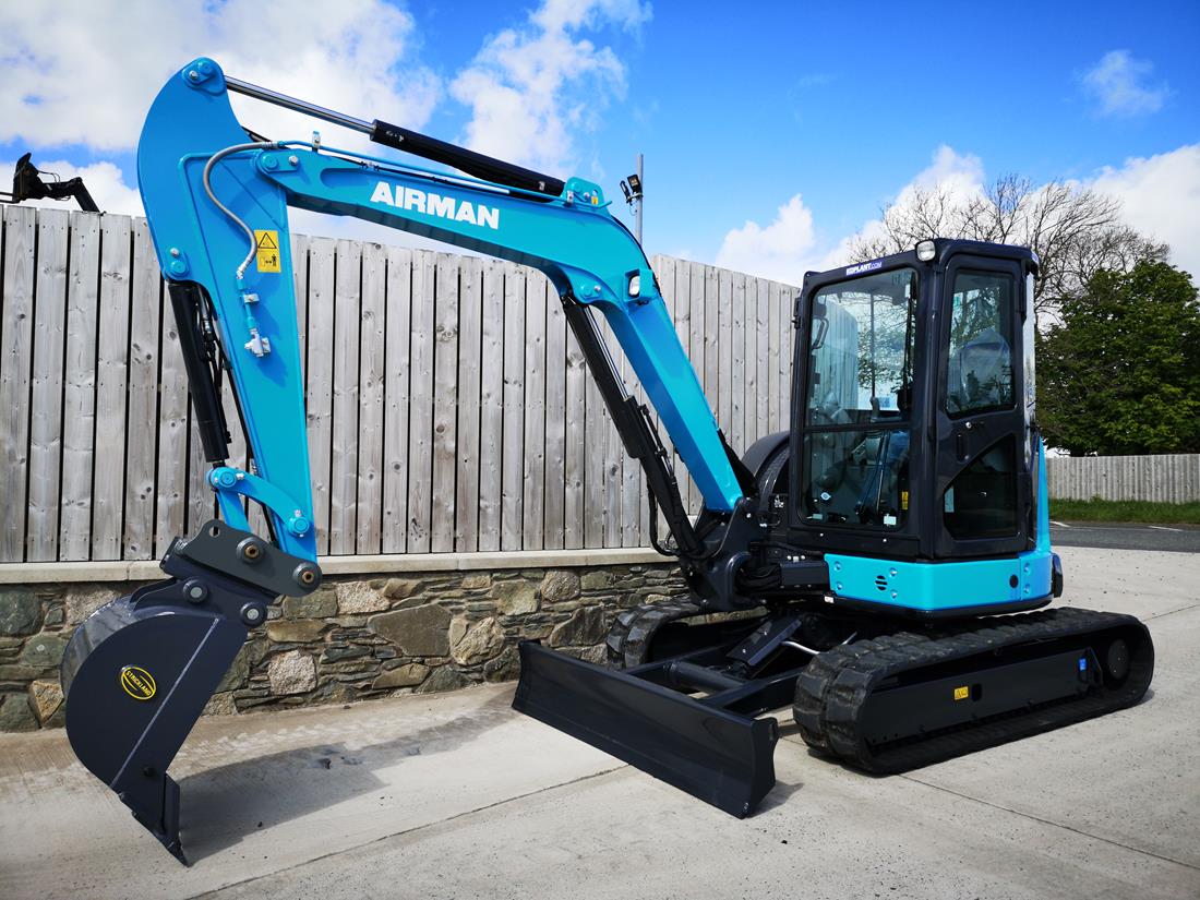 Airman AX55u-7 | New 2025 5 ton Mini Excavator